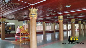 พัดลมเพดาน, พัดลมโคมไฟ