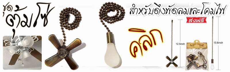 พัดลมเพดาน, พัดลมโคมไฟ